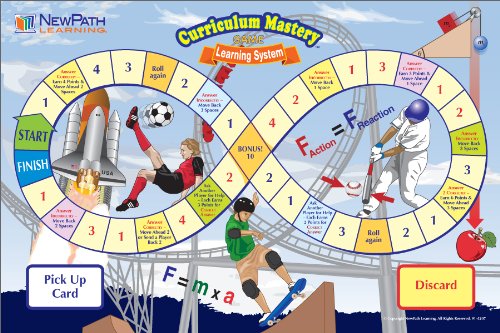 NewPath Learning Physics Review Curriculum Mastery Game, High School, Class Pack