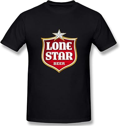 Lone Star Beer 1 Herren T-Shirt Lässig Kreativer Druck