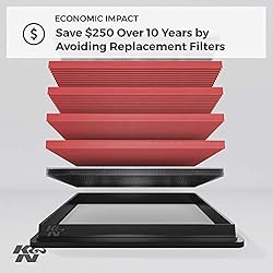 K&N Engine Air Filter: High