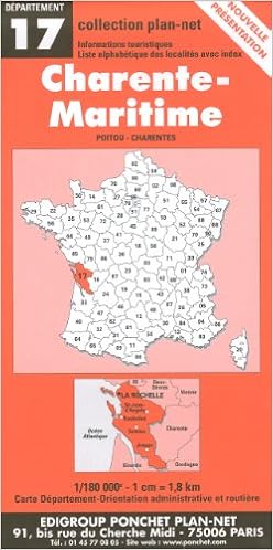 Amazonfr Carte Routière Charente Maritime Cartes - 