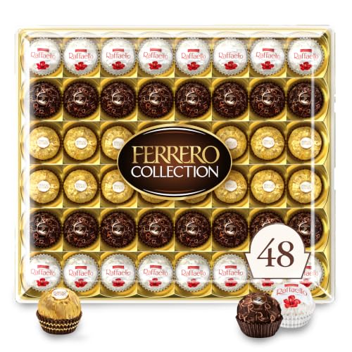 Ferrero Collection Assorted Chocolate Candy Gift Box, 48 Ct, 18.2 oz