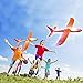 Glider Airplane Model Jet Kit, 2 Pack LED Light Up Glider Airplanes Toys for Kids, Manual Throwing Foam Glider Plane for Boys Girls Outdoor Sport Game Flying Toys Gifts for Kids Outdoor Plane