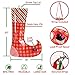 Christmas Stocking Flask Wine Dispenser- Large Party Sock w/Shoulder Strap (Holds 3 Bottles)- Funny White Elephant Gifts Under 25 Dollars- Christmas Gag Gifts- Dirty Santa, Yankee Swap, Secret Santa
