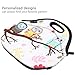 iColor Cute Owls Neoprene Insulated Waterproof Cooler Box Container Soft Case baby lunchbox Handbag Work Travel Outdoor Thermal Lunch Tote Bag School/Office Storage Pouch