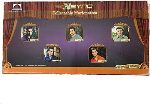 NSync On Tour 2000 Collection's Edition 5 Marionette Boxed Set
