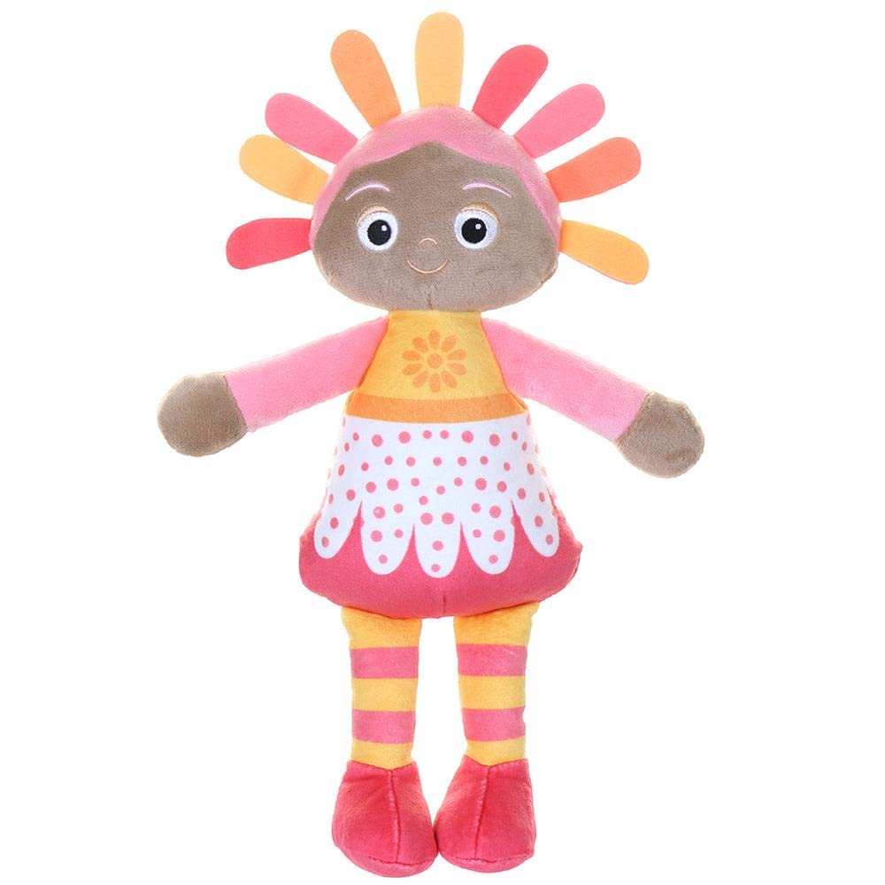 In the Night Garden Cuddly Soft Toy CBeebies Upsy Daisy Softie 30cm for Babies Toddlers 0-3 Suitable from Birth Colourful Comforting Cuddly Toy, Pink, Ice