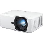 ViewSonic LS740W WXGA Laser Projector, 5500 Lumens, 1280x800 Wide Display | Optical Zoom, Keystone, Corner Adjustment, Golf Simulation, Education, Auditorium, Ceiling Mount, 360 Projection, Quick Setup