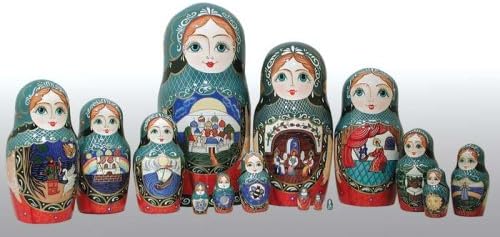 Czar Saltan Matryoshka 15pc./12"