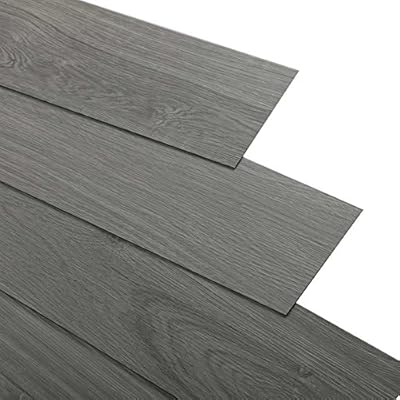 16 Pcs 24 Square Feet Co Z Odorless Vinyl Floor Planks Adhesive
