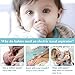Baby Nasal Aspirator Electric SUMGOTT Nose Cleaner USB Charging with 5 Strengths of Suction Safe Hygienic for Newborn Babies (Green)