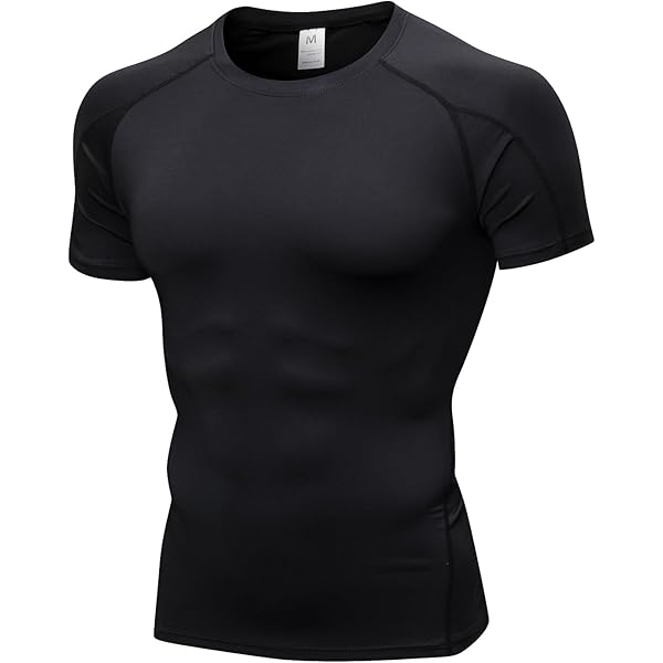 Amazon.com: VGEBY Men Compression Shirts,Cool Dry Short