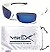 VertX Mens Polarized Sunglasses Sport Cycling Running Free Microfiber Pouch