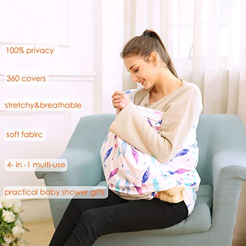 1 Hicoco+Nursing+Breastfeeding+carseat+Feather