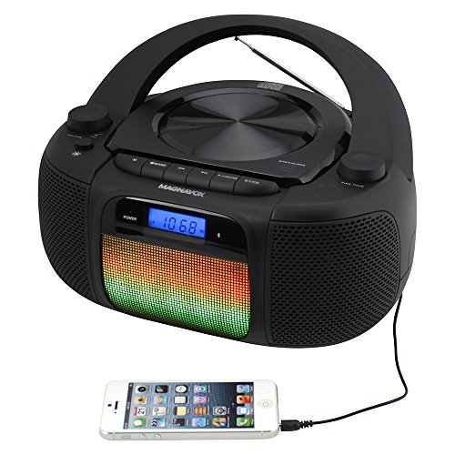 Magnavox-MD6972-CD-Boombox-with-Digital-AM-FM-Radio-Color-Changing-Lights-and-Bluetooth-Wireless-Technology