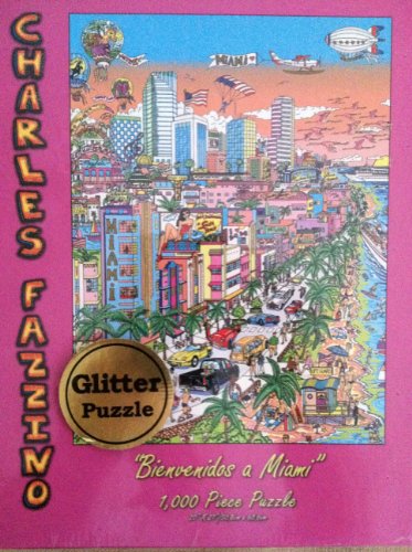 Charles Fazzino Glitter Puzzle 