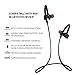 Kenty V4.1 Bluetooth Headphones - Wireless Sport Earphones - HD Stereo Sweatproof Earbuds With Mic - Noise Cancelling Headsets - For Running Workout and Gym - 8 Hours Playtime