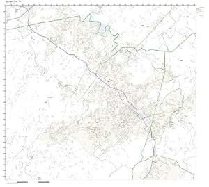 Amazon.com: ZIP Code Wall Map of Johnson City, TN ZIP Code Map Not