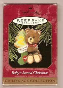 baby's 2nd christmas ornament