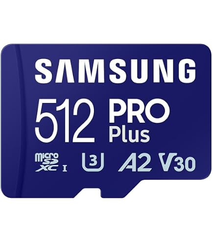 Amazon.com: Samsung EVO Plus 512GB MicroSD Memory Card (2024) + SD