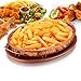 Gelinzon Copper Crisper Tray Oven Air Fryer Pan (Ellipse)