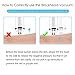 Blackhead Remover, Apolol Blackhead Vacuum Suction Remover, Electric Pore Vacuum Skin Cleanser Blackhead Extractor Tool with 4 Replaceable Suction Heads