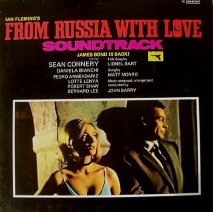 From Russia with love Original Soundtrack (VinylLP) Amazon.de Musik