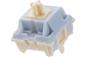 EPOMAKER Sorane 39gf Gaming Keyboard Switches Set, 35 PCS Linear Silent Switch, 5-Pin Pre-Lubed Switch, with PC Case, POM Ste