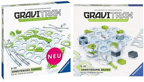 Produktbild GraviTrax Kugelbahn Erweiterung Bauen + Tunnel Ravensburger. Ab 8 Jahre Foto
