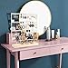 Jewelry Holder Stand Earring Organizer Earring Holder Display Stand for Girl, Selling Jewelry, Stud, Long Earring with Wooden Base (white 3-Tier)