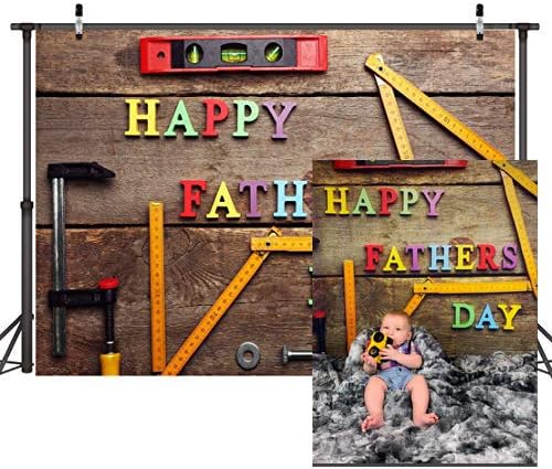 CYLYH 7x5ft Father's Day Photography Backdrop Portrait Photography Backdrops Family Photography Background Props for Studio D169