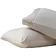 SHEEX Active Comfort Cooling King-Size Pillowcases, Super-Soft Pillowcase Set, 2 Cooling Pillow Covers, Parchment