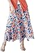 Women's Plus Size Linen Blend Maxi Skirt