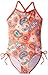 Kanu Surf Girls 1 Piece Swimsuit, Secret Garden Coral Paisley, 10