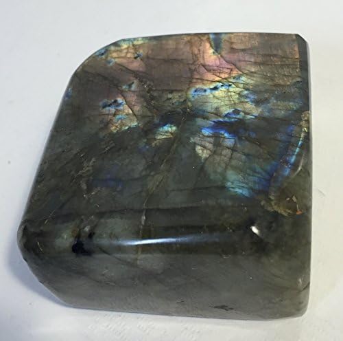 BEADIY-Labradorite Palm Worry Stone or Paperweight 3"+