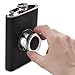 Flask Set [2018 Gift for Men] - Cigarette Flask (1) + Shot Glass Flask (1) + Funnel (2) (Cigarettes Not Included)