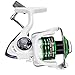 Thekuai Spinning Reels Light Weight Ultra Smooth Powerful Spinning Fishing Reels - 10+1 Stainless BB for Saltwater or Freshwater - Super Value! (1000, G-XF)