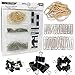 Mr. Pen- Assorted Clips & Bands: Binder, Paper (Small, Medium, Large) & Foldback Clips; Rubber Bands