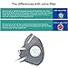 Dust Mask Speder Particulate Respirator Mask with Valve N95 5 Layer Filter Adjustable length disposable Mouth Mask in Pack(12) …