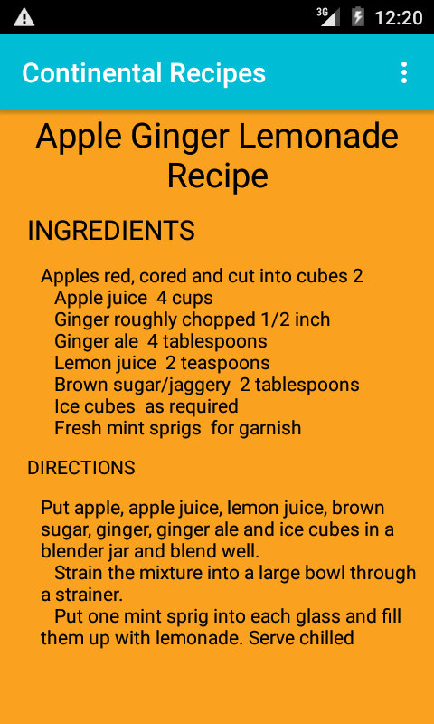 Continental Recipes - //medicalbooks.filipinodoctors.org