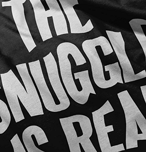 Snuggle Real New Parents Baby Shower Gifts Funny Saying Baby Onesie Bodysuit