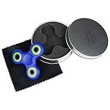 EDC Fidget Hand Spinner Toy Gadget, Triangle Hand Spinner Plastic Colorful, Stay Focus Anxiety Reducer Finger Spinner - BG