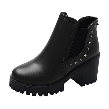 platform chelsea ankle boots