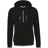 Armani Exchange mens A|x Armani Exchange Men's Logo Zipper Full Zip Hooded Sweatshirt