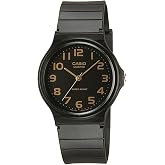 Casio MQ24 Series | Quartz Analog Watch for Men | Water Resistant | Resin Case | Resin Band | Resin Glass | Three Hand Analog (HR, Min, SEC) | Classic Casio Design | 3 Year Battery