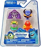Disney / Pixar Monsters University Exclusive 1 Inch Mini Figure 4-Pack Art, Ms. Squibbles, George Sanderson & Johnny Worthington III