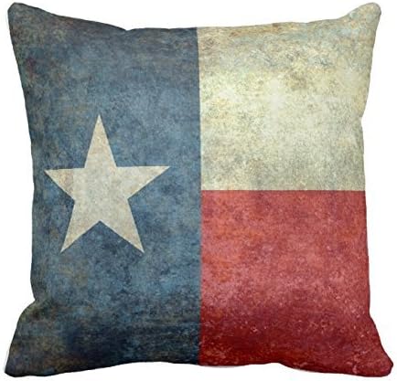 FreeMinds home Decorative Polyester 18 x 18 Inches Texas - the Lone Star State Pillow Covers