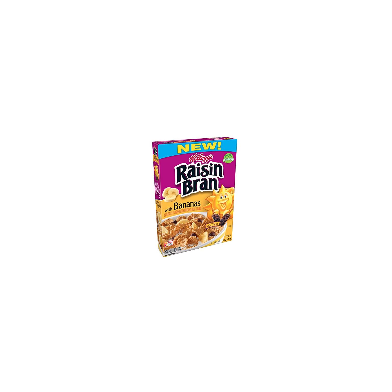 (Discontinued Version) Kellogg's Raisin Bran, Breakfast Cereal, With
