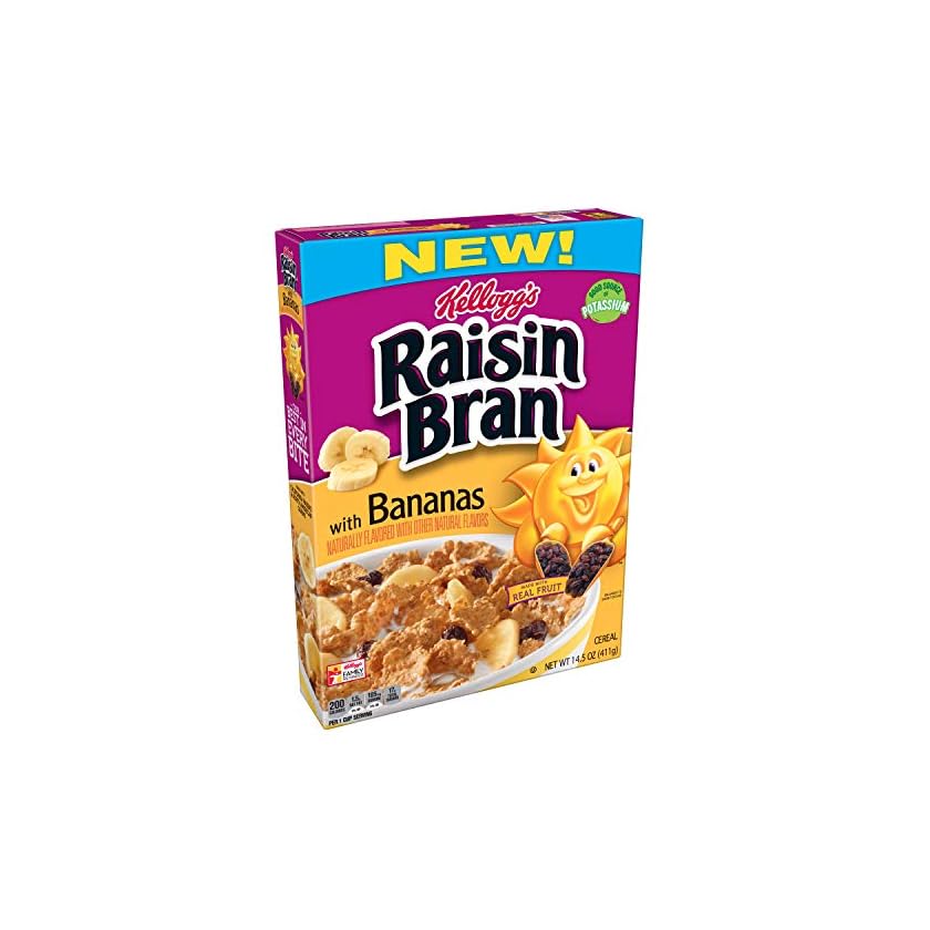 (Discontinued Version) Kellogg's Raisin Bran, Breakfast Cereal, With