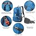 Gonex 35L Lightweight Packable Backpack Handy Foldable Shoulder Bag Daypack (Blue)