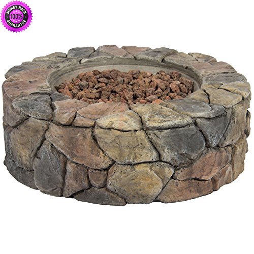 Buy DzVeX Stone Design Fire Pit Outdoor Home Patio Firepit And chiminea